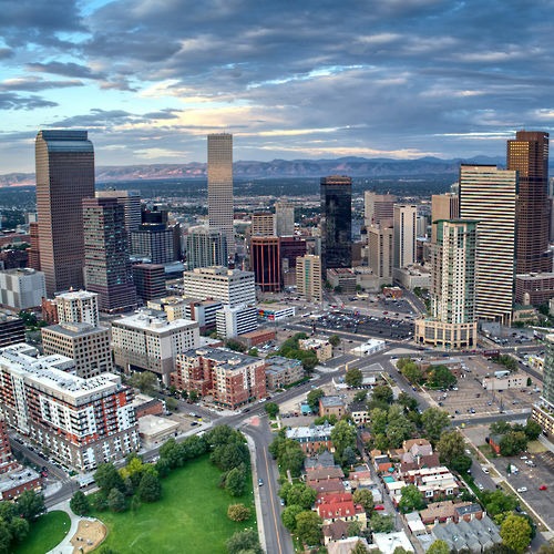 Denver, Colorado skyline
